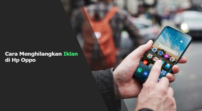 Cara HIlangkan Iklan di HP OPPO