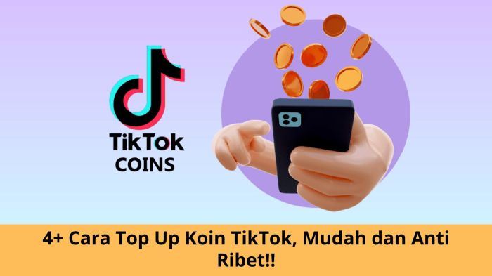 Cara Top Up Koin Tiktok