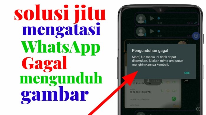 Cara Atasi Gagal Download Gambar di WhatsApp