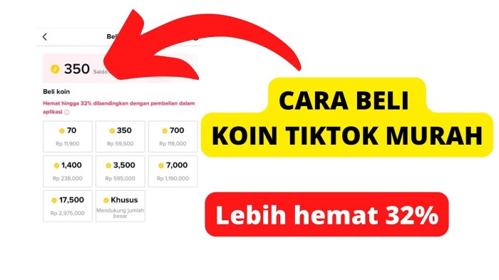 Cara Top Up Koin Tiktok Paling Murah di 2025