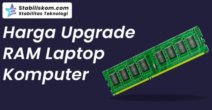 Tips Upgrade RAM Laptop dengan Budget Minim
