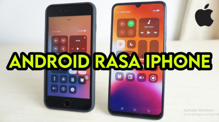 Trik Membuat HP Android Terlihat Seperti iPhone