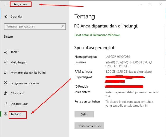 Cara Cek Spesifikasi Laptop Tanpa Install Aplikasi