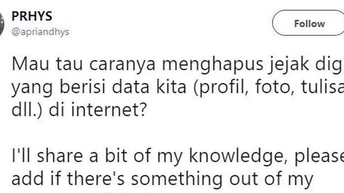 Trik Menghapus Jejak Digital di Perangkat