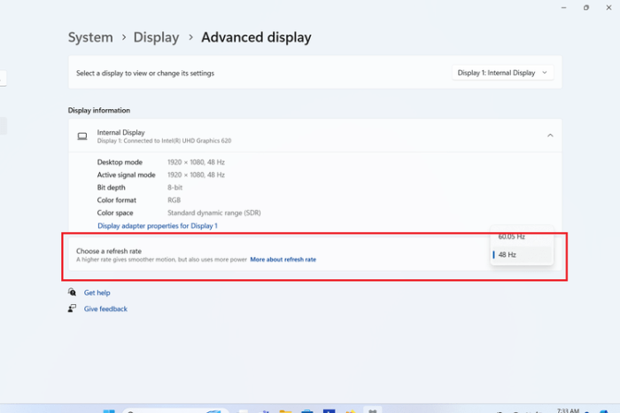Tips Mengatur Refresh Rate di Gadget Gaming
