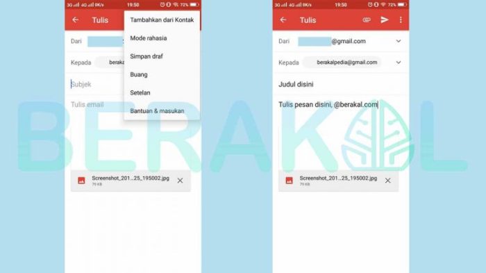 Trik Otomatis Kirim Email Lewat HP