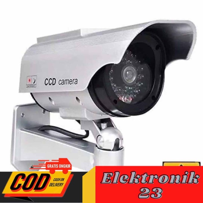 Jual Kamera keamanan CCTV Simulasi Dummy Fake Infra Red | Shopee Indonesia