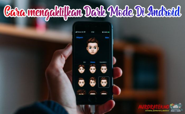 Trik Aktifkan Dark Mode Paksa di Semua Aplikasi