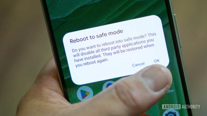 How to boot android into safe mode (and its uses) - Ug Tech Mag Gunakan Mode Safe Boot Android dengan Fitur Rahasia