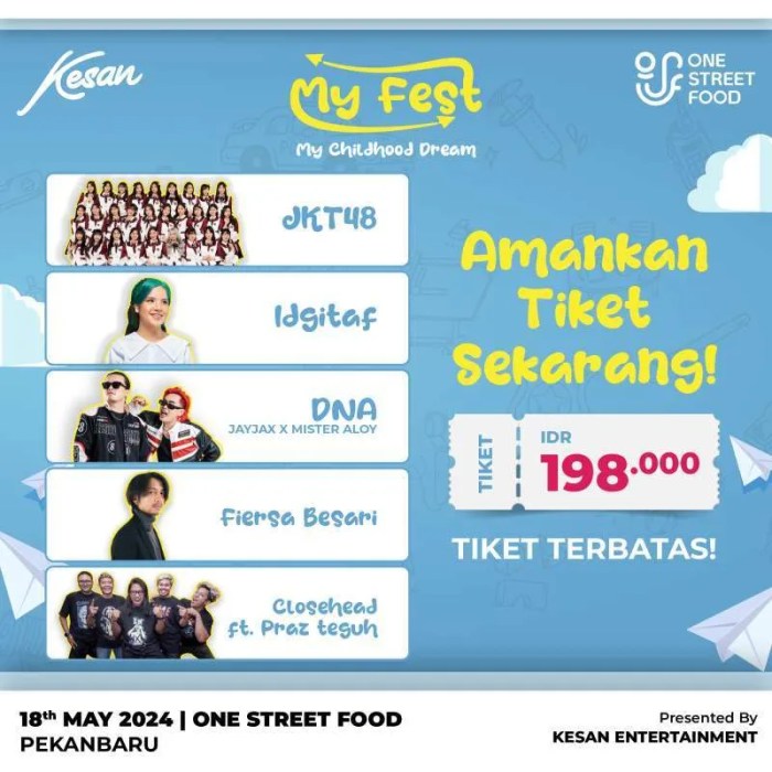 Jual Tiket Konser Terbaru 2024 - Harga Promo | Blibli Tiket Event Musik Terbaru Langsung Sold Out